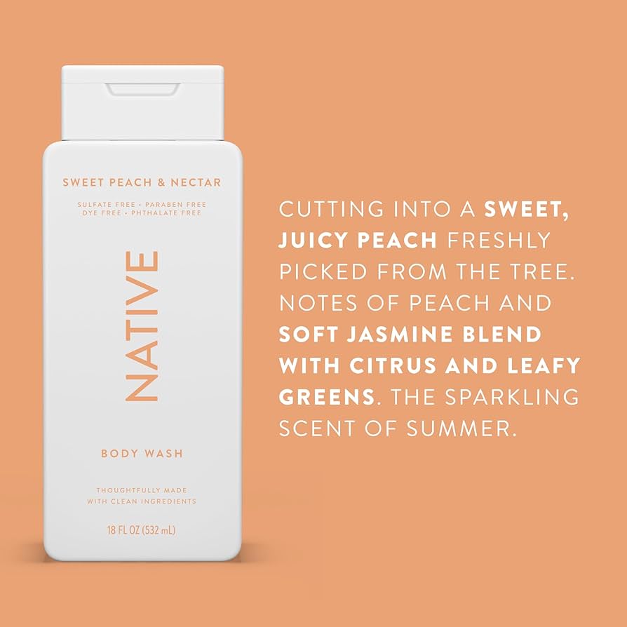 Amazon.com : Native Body Wash Contains Naturally Derived